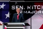 Senator Mitch McConnell (R-KY) addresses the Republican National Convention at the Quicken Arena in Cleveland^ Ohio Cleveland Ohio^ USA^ July 19^ 2016