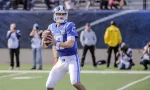 QB Daniel Jones (17) at Walk-On's Independence Bowl^ Shreveport^ USA - 27 Dec 2018: