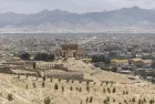 View on the city of Kabul^ Afghanistan