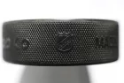Official game puck from NHL^ National hockey league^ USA.MOTALA^ SWEDEN- 8 FEBRUARY 2022