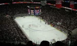 Raleigh^ North Carolina: Hurricanes hockey game at the RBC Center