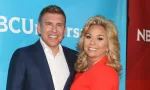 Todd Chrisley^ Julie Chrisley at the NBC Universal Summer Press Day 2016 at the Four Seasons Hotel on April 1^ 2016 in Westlake Village^ CA