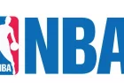 NBA logo vector set printed on paper and placed on white background