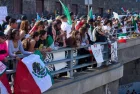 Downtown Los Angles Anti-Deportation Protest Los Angeles^ CA^ United States - February 02 2025