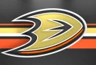 Emblem of the Anaheim Ducks. The Anaheim Ducks are a professional ice hockey team. Logo for presentation or infographics. 3D render. 3D Illustration