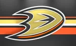 Emblem of the Anaheim Ducks. The Anaheim Ducks are a professional ice hockey team. Logo for presentation or infographics. 3D render. 3D Illustration