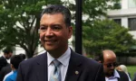 Senator Alex Padilla (D-CA) while Secretary of State for California^ speaks at the annual Muslim Day at the Capitol event in Sacramento – April 24^ 2017