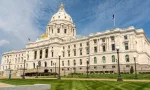 Exterior of the Minnesota State Capitol Building^ built between 1896 and 1905^ in St. Paul^ Minnesota^ USA.