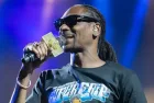 Snoop Dogg performs during The High Road tour in California. Concord^ CA/USA - 8/28/16