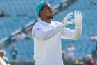 21 DESHON ELLIOTT FS MIAMI DOLPHINS VS JACKSONVILLE JAGUARS PRE SEASON WEEK 3 AUGUST 26^ 2023 EVERBANK STADIUM JACKSONVILLE FLORIDA