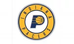 Tallinn^ Estonia - October 27 Indiana Pacers logotype. Vector basketball club logo. basketball.
