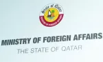 Doha / Qatar - 01 14 2020: Ministry of foreign affairs of Qatar^ website displayed on the screen. Logo