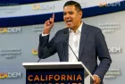 Rep Robert Garcia^ speaking at the Democratic Party Endorsing Convention in Long Beach^ CA Long Beach^ CA - Nov 16^ 2019