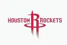 LOGO (RED) of NBA franchise HOUSTON ROCKETS on white background.