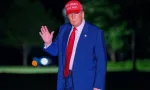 President Trump returns to the White House after speaking at a rally in Michigan. Washington Dc^ United States^ April 29 2025