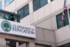 The exterior sign and US flag in front of the U.S. Department of Education offices in Washington^ DC. Washington^ DC USA; September 5^ 2024