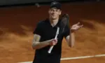 Jannik Sinner (ITA) against Francisco Cerundolo (ARG) during the Internazionali BNL d’ Italia 2025 ATP Masters Men’s 1000 circuit of Rome at the Foro Italico. Rome^ Italy 05.13.2025
