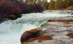 Daring Dillon - View of Dillon Falls - Deschutes River - near Bend^ OR