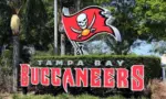 Tampa Bay Buccaneers team headquarters in Tampa^ Florida on May 15th^ 2017. The Tampa Bay Buccaneers are one of the 32 teams of the NFL.