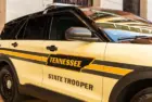 Tennessee state trooper vehicle. Knoxville^ TN - October 12^ 2024