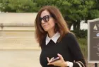 U.S. Rep. Nancy Mace (R-S.C.) walks out of the U.S. Capitol. WASHINGTON^ DC - March 13^ 2024