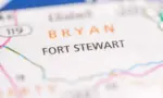 MAP DEPICTING Fort Stewart. Georgia. USA