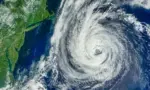 Hurricane Erin off the coast of Northeast United States Input Direct Broadcast L1B data courtesy SS. Hurricane Erin off the coast of Northeast Elements of this image furnished by NASA.