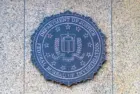 Federal Bureau of Investigation Headquarters^ on Pennsylvania avenue Washington. USA. march 30^ 2025. FBI LOGO