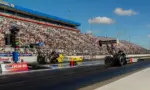 NHRA Top Fuel Dragster Series down the lane during the Betway Carolina Nationals. Sep 24^ 2023 - Concord^ NC