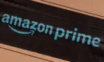 Amazon Prime Logo on Cardboard Box