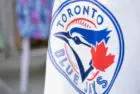 Detail of Blue Jays memorabilia. The Toronto Blue Jays are a professional baseball team located in Toronto^ Canada. Members of the Eastern Division of MLB