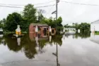 Flooding in Mount Holly NJ: Mount Holly^ NJ / USA June 20 2019
