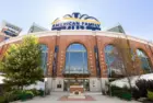 American Family Field is home to Major League Baseball's Milwaukee Brewers. The stadium was previously known as Miller Park. Milwaukee^ WI^ USA - August 10^ 2024