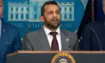 FBI Director Kash Patel Speaks during President Donald Trump press briefing. Washington DC^ United States^ August 11 2025