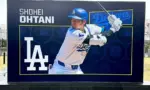 Tokyo^ Japan - March 8 2025: Ads for "MLB WORLD TOUR TOKYO SERIES 2025" featuring Shohei Ohtani of the LA Dodgers.