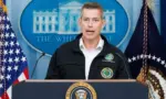 Sean Duffy^ Transportation Secretary^ speaks at a White House press briefing WASHINGTON – January 30 2025