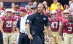 Mike Norvell Alabama Crimson Tide vs Florida State Seminoles August 30^ 2025 Doak Campbell Stadium Tallahassee Florida