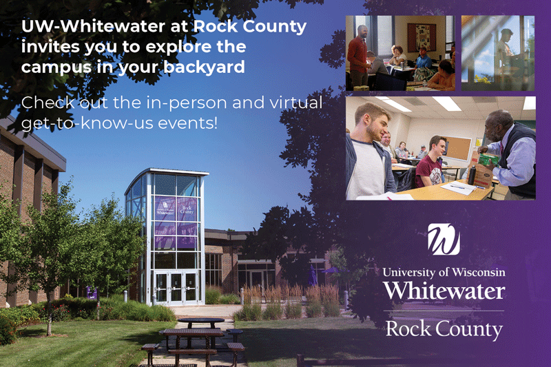 UW-Whitewater at Rock County Virtual College Preview | WBEL - The Beat