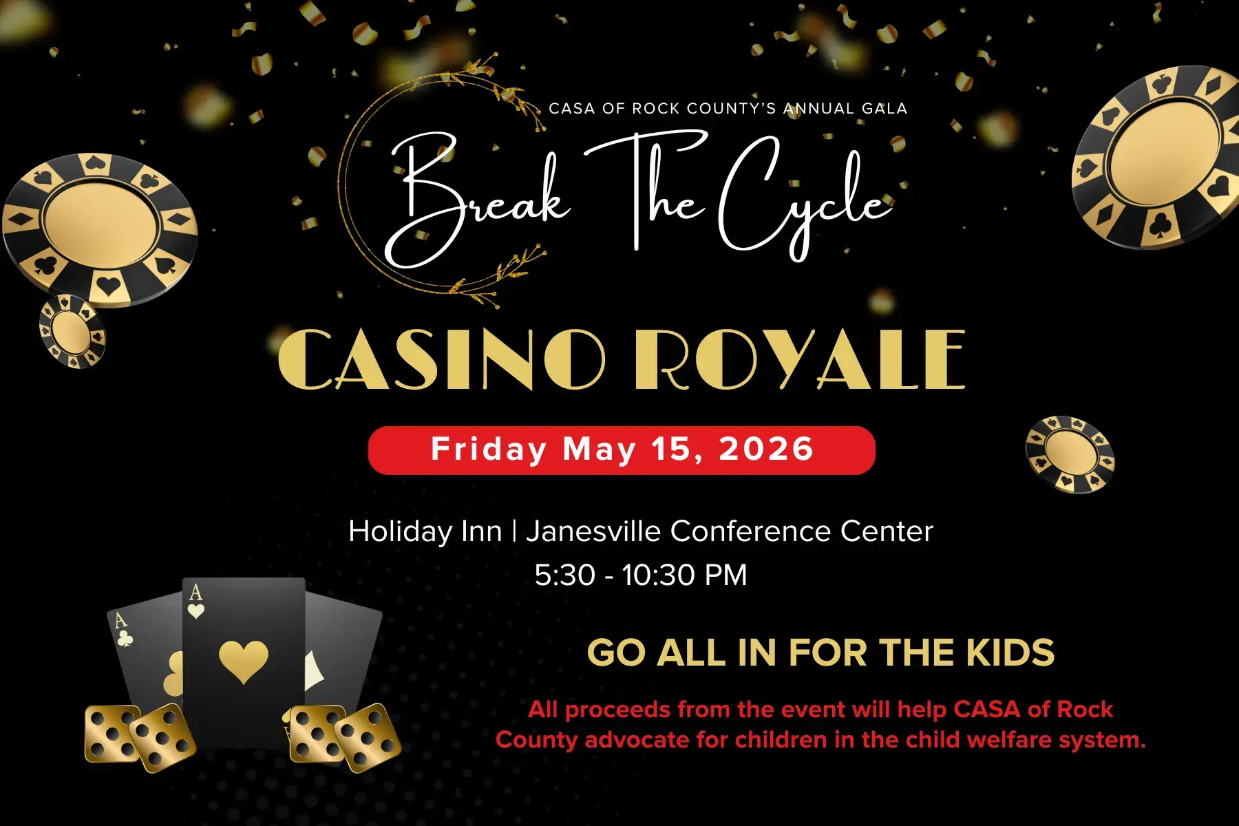 Break The Cycle Gala: Casino Royale