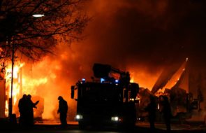 Authorities say that Illinois chemical plant fire could last for days, forcing 100s of home evacuations Authorities say that Illinois chemical plant fire could last for days, forcing 100s of home evacuations