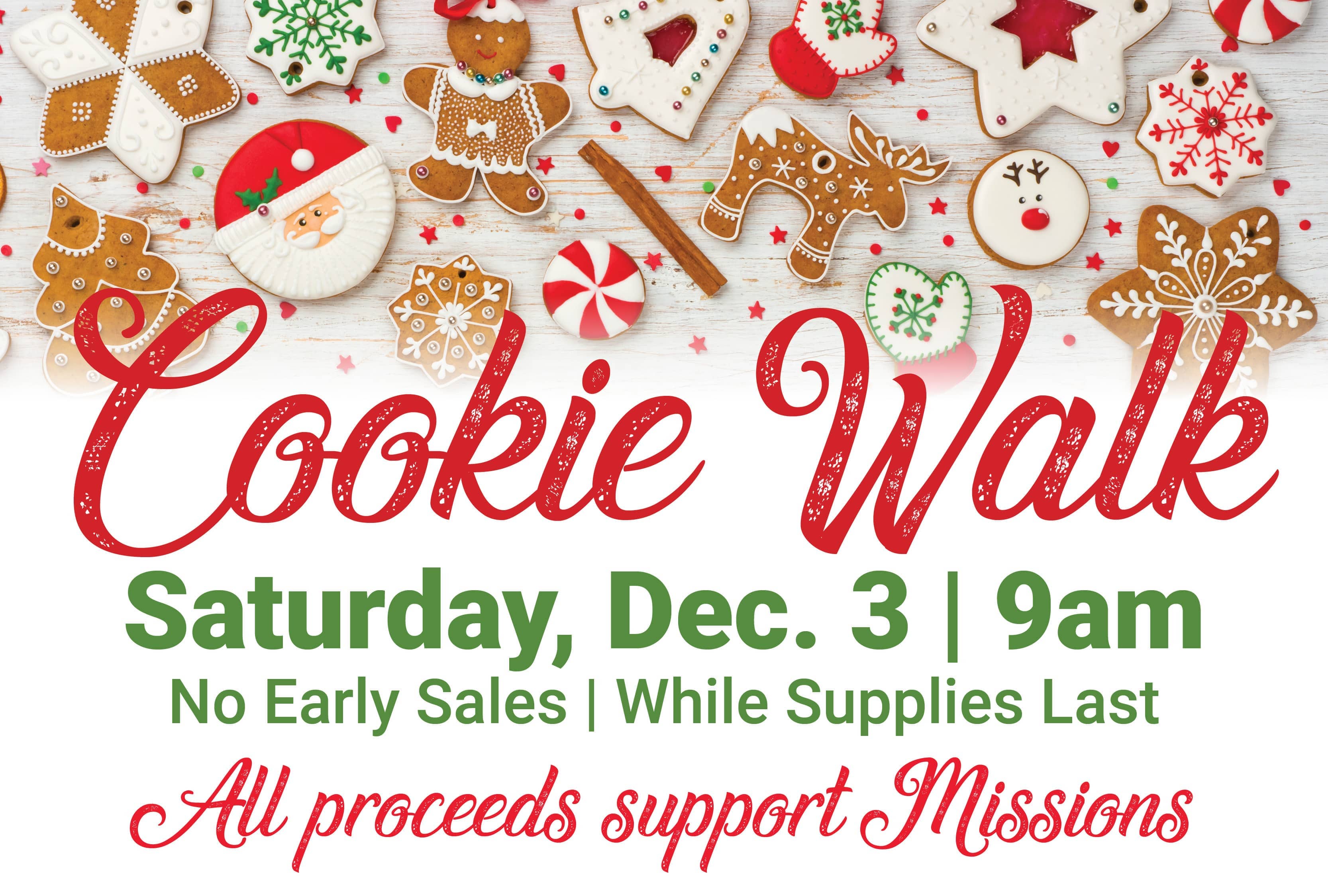 Cookie Walk WWHG 105.9 The HOG