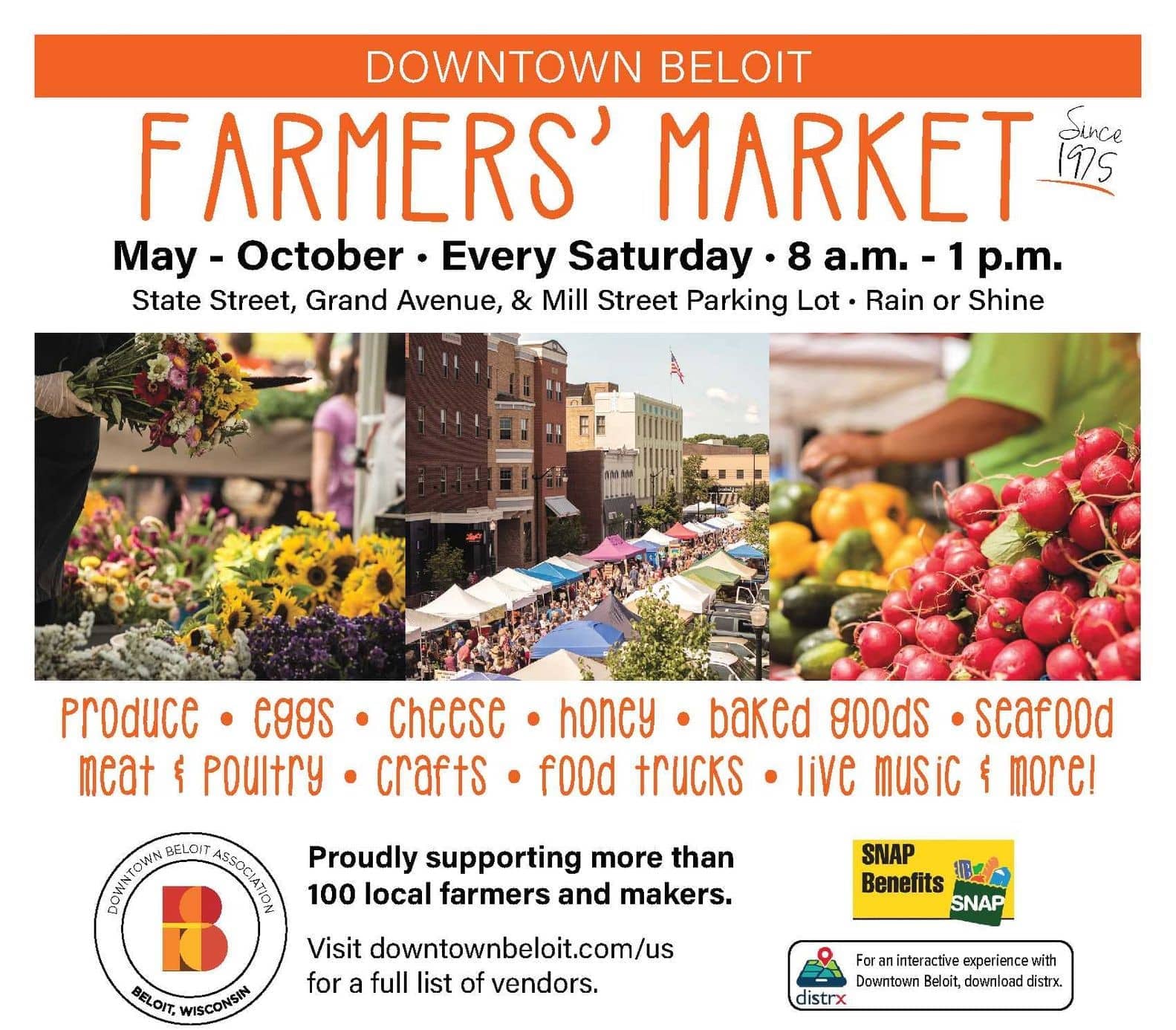 Beloit outdoor farmers market open for the season WWHG 105.9 The HOG