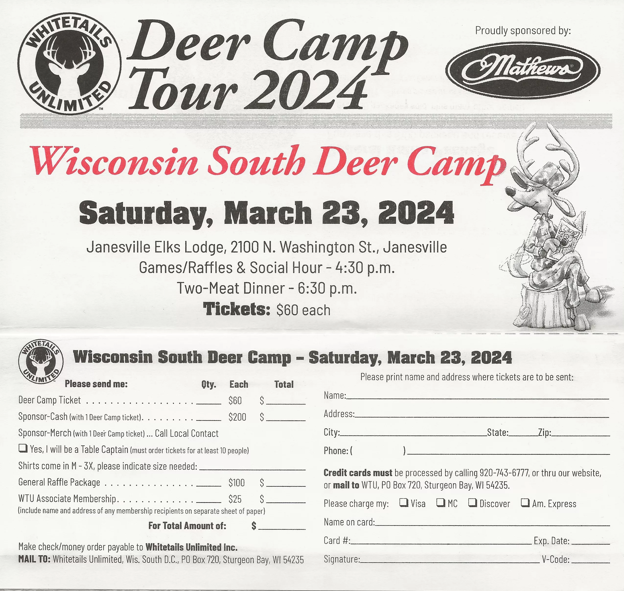 Wisconsin South Deer Camp Tour 2024 WWHG 105.9 The HOG