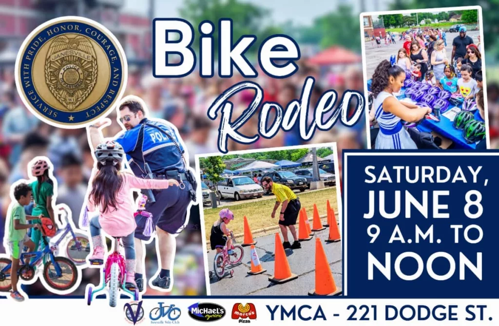 Janesville Police Department bike rodeo is Saturday WWHG 105.9 The HOG