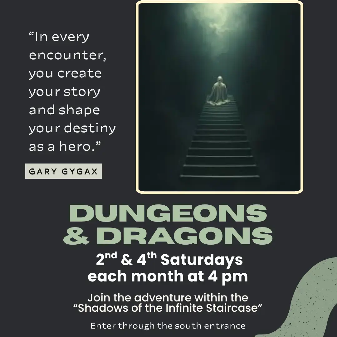 Dungeons & Dragons – “Shadows of the Infinite Staircase Campaign