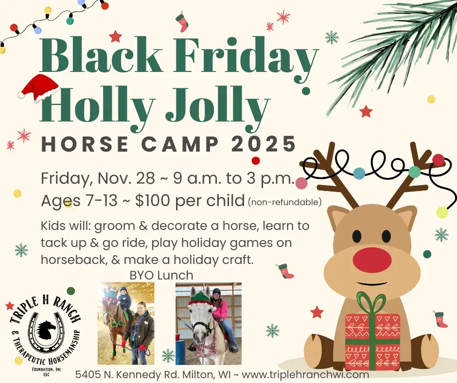 Black Friday Holly Jolly Horse Camp