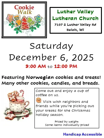 Luther Valley Church Cookie Walk
