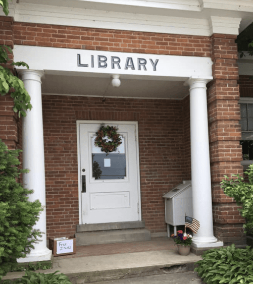 Clarksville Library dedication Eagle102
