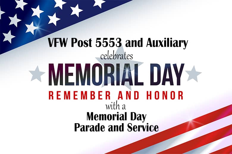 VFW Post 5553 and Auxiliary Memorial Day Parade | Eagle102