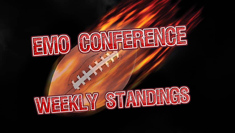 2021 Football Week 8 EMO Conference Standings Eagle102